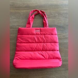 Lancôme Puffer Quilted Tote Bag New